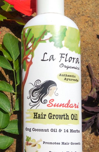 Sundari Traditional Herbal Hair Growth Oil 100ml La Flora Organics