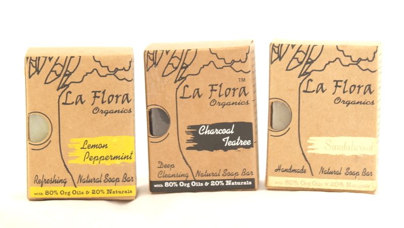 "Flora Man"- handmade soap combo for Men