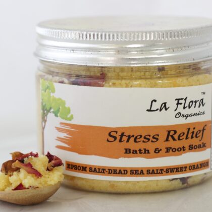 "Stress Relief"-Detox Bath Salt/Foot Soak-Epsom Salt & Dead Sea Salt