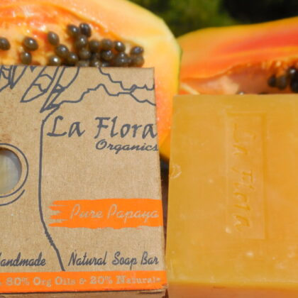 Pure Papaya Handmade Soap Bar