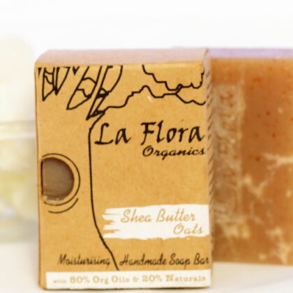 Shea Butter & Oats soap bar