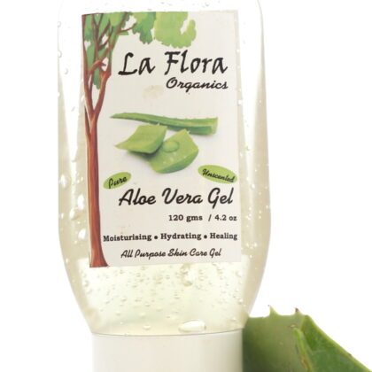 "Pure Aloe Vera Gel"-All purpose gel-Unscented-120 gms