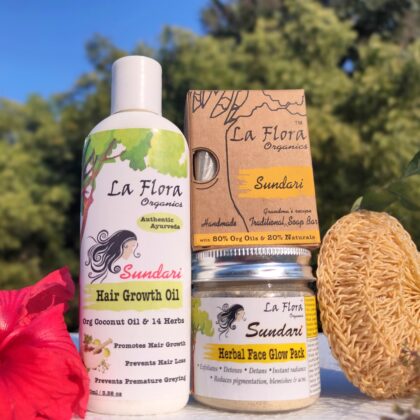 "SUNDARI"-Traditional Ayurveda Skin & Hair care Combo