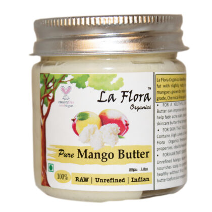 Pure Mango Butter - Raw, Unrefined, Indian - Skin & Hair Care - 50gms