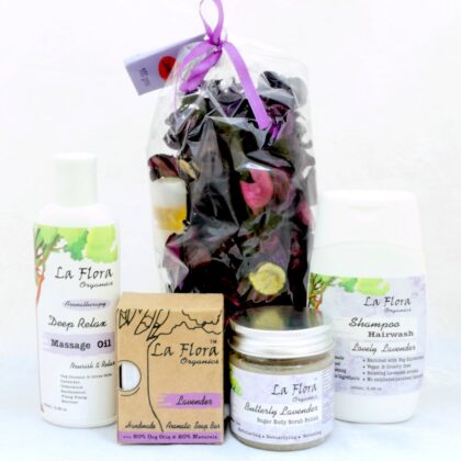 Lush Lavender Special Home Spa Collection